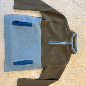 TBBC The Beaufort Bonnet Company - Blue and Grey Kids Fleece Pullover - 18-24M